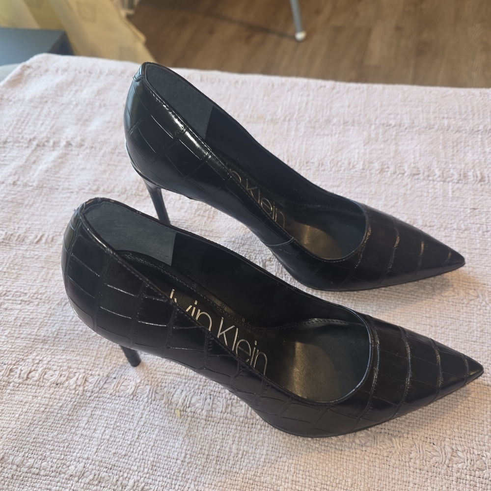 Calvin Klein Black Women's Heels